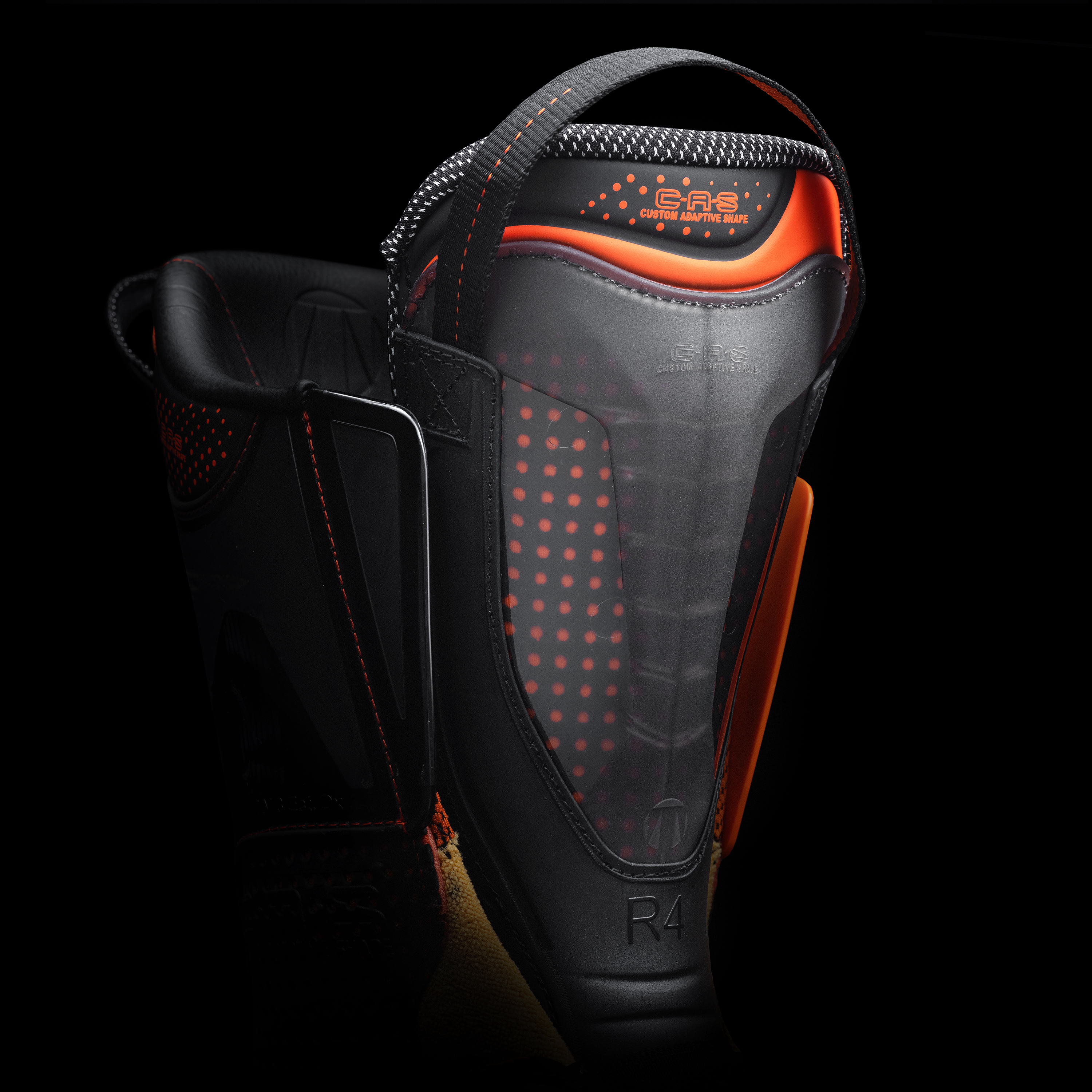 New woodcore in the ski and new ski boot technology